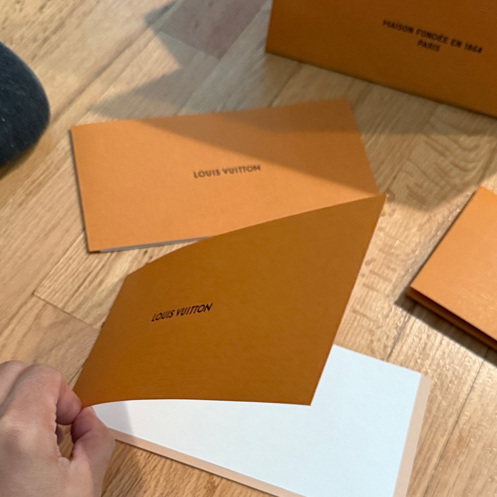 Louis Vuitton Small Shopping Bag with Envelopes 10lx6wx8h - Picture 2 of 4